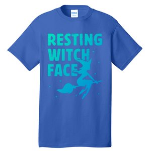 Resting Witch Face Cool Gift Witches Halloween Costume Gift Cute Gift Tall T-Shirt