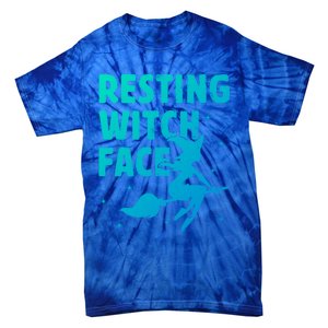 Resting Witch Face Cool Gift Witches Halloween Costume Gift Cute Gift Tie-Dye T-Shirt