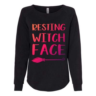 Resting Witch Face Gift Womens California Wash Sweatshirt