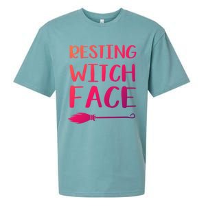 Resting Witch Face Gift Sueded Cloud Jersey T-Shirt