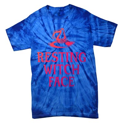 Resting Witch Face Gift Tie-Dye T-Shirt