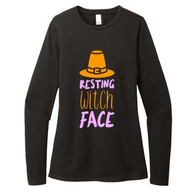 Resting Witch Face Gift Womens CVC Long Sleeve Shirt