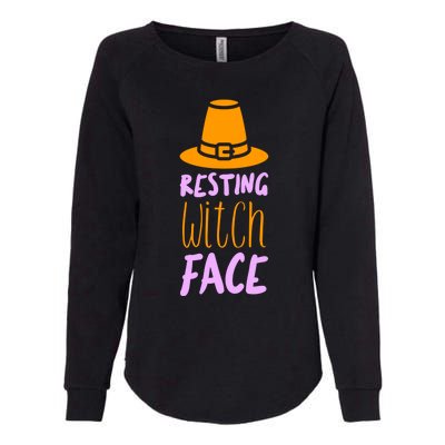 Resting Witch Face Gift Womens California Wash Sweatshirt