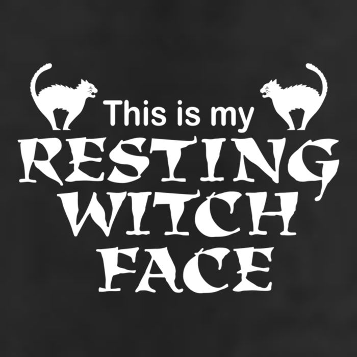 Resting Witch Face Gift 25L Jumbo Tote