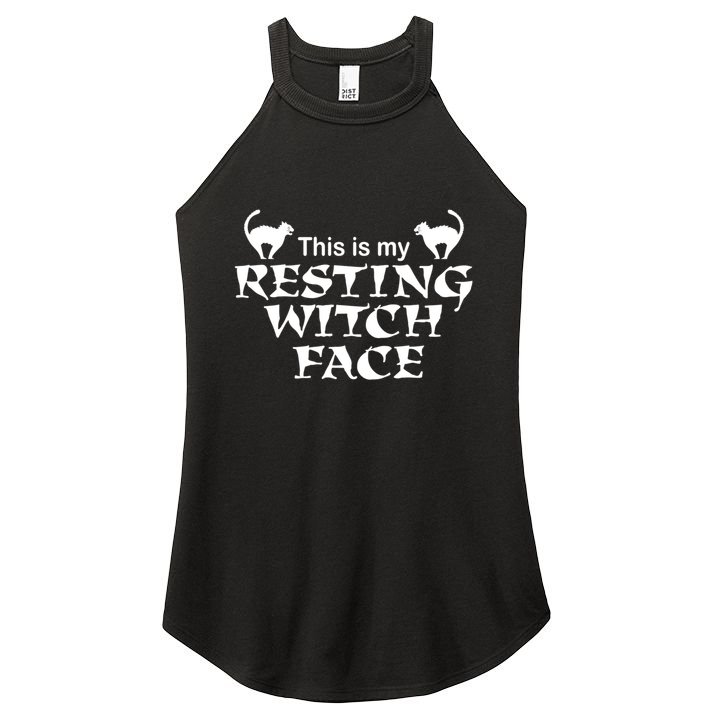 Resting Witch Face Gift Women's Perfect Tri Rocker Tank