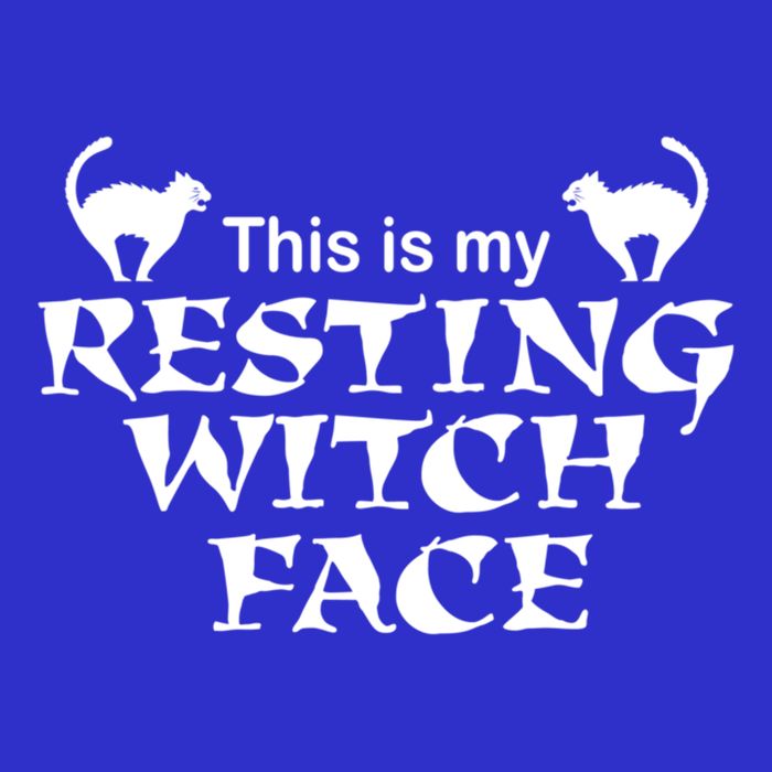 Resting Witch Face Gift Bag