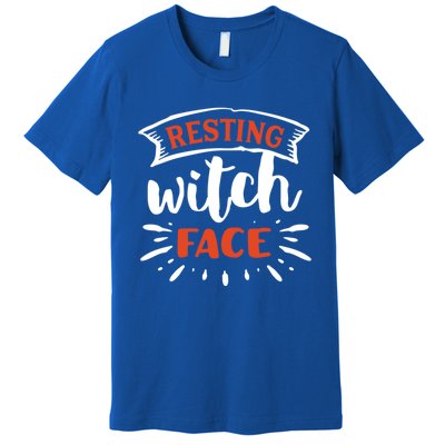 Resting Witch Face Gift Premium T-Shirt