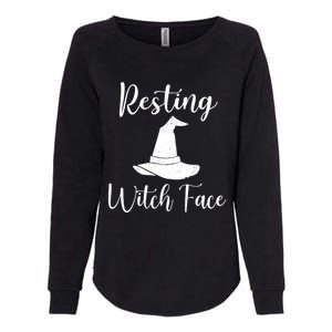 Resting Witch Face Gift Womens California Wash Sweatshirt