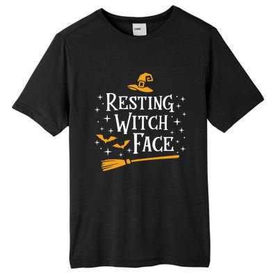 Resting Witch Face Gift Broomstick Funny Spooky Party Tall Fusion ChromaSoft Performance T-Shirt