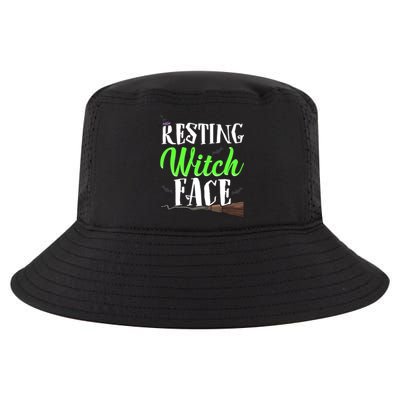 Resting Witch Face Cool Gift Witches Funny Halloween Meaningful Gift Cool Comfort Performance Bucket Hat