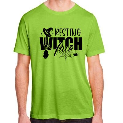 Resting Witch Face Funny Halloween Gift Adult ChromaSoft Performance T-Shirt