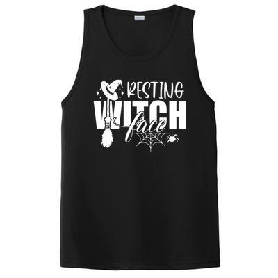 Resting Witch Face Funny Halloween Gift PosiCharge Competitor Tank