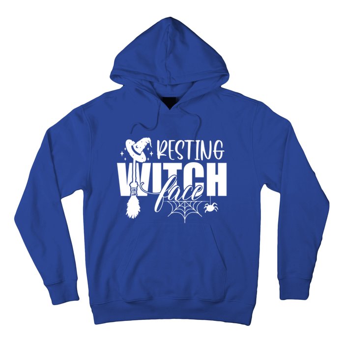 Resting Witch Face Funny Halloween Gift Hoodie