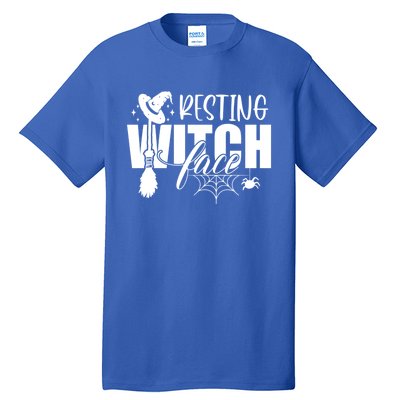 Resting Witch Face Funny Halloween Gift Tall T-Shirt