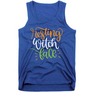 Resting Witch Face Funny Halloween Witchy Great Gift Tank Top