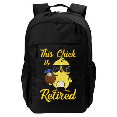 Retired Women Funny Retirement Gift Daily Commute Backpack