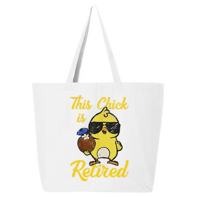 Retired Women Funny Retirement Gift 25L Jumbo Tote