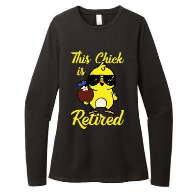 Retired Women Funny Retirement For Women Womens CVC Long Sleeve Shirt