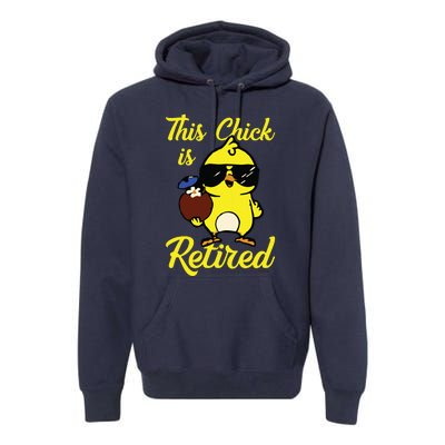 Retired Women Funny Retirement For Women Premium Hoodie