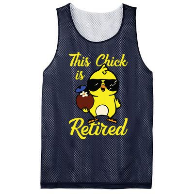 Retired Women Funny Retirement For Women Mesh Reversible Basketball Jersey Tank