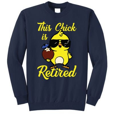 Retired Women Funny Retirement For Women Tall Sweatshirt