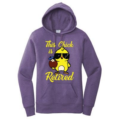 Retired Women Funny Retirement For Women Women's Pullover Hoodie