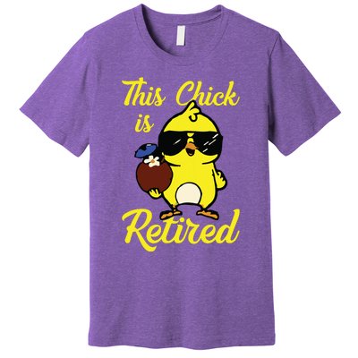 Retired Women Funny Retirement For Women Premium T-Shirt