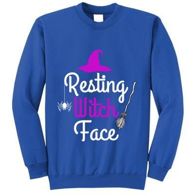 Resting Witch Face Halloween Fall Funny Trick Or Treat Sassy Great Gift Sweatshirt