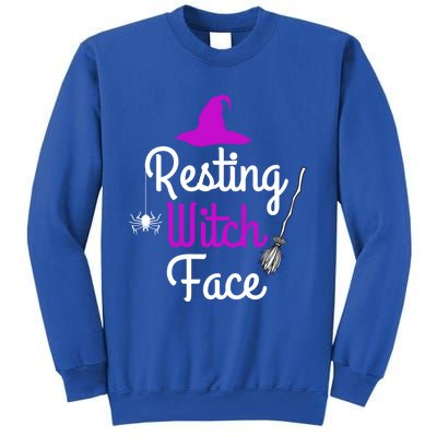 Resting Witch Face Halloween Fall Funny Trick Or Treat Sassy Great Gift Sweatshirt