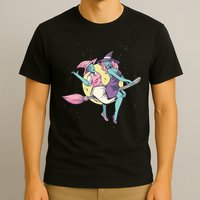 Retro Witches Flying T-Shirt