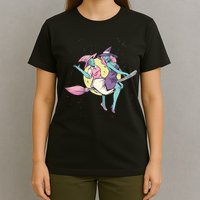 Retro Witches Flying T-Shirt