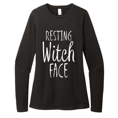 Resting Witch Face Gift Womens CVC Long Sleeve Shirt