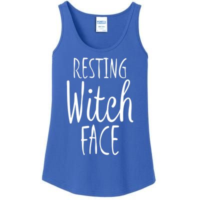 Resting Witch Face Gift Ladies Essential Tank