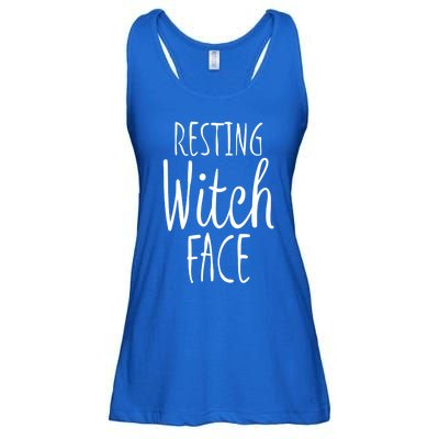 Resting Witch Face Gift Ladies Essential Flowy Tank