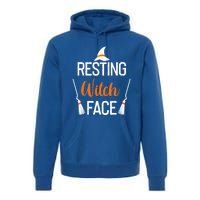 Resting Witch Face Great Gift Premium Hoodie