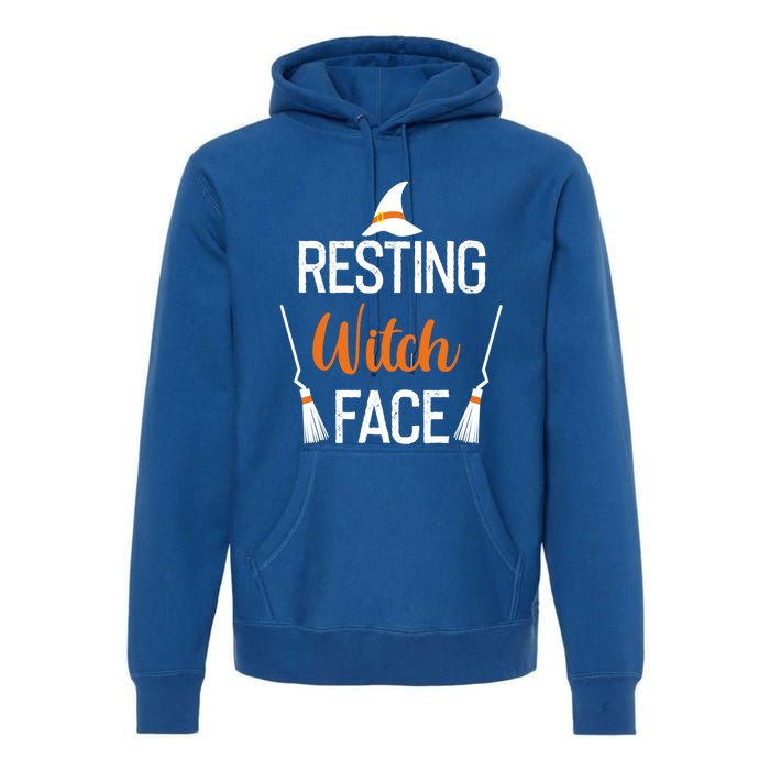 Resting Witch Face Great Gift Premium Hoodie