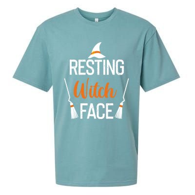 Resting Witch Face Great Gift Sueded Cloud Jersey T-Shirt