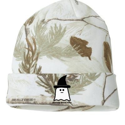 Resting Witch Face Funny Ghost Halloween Kati Licensed 12" Camo Beanie