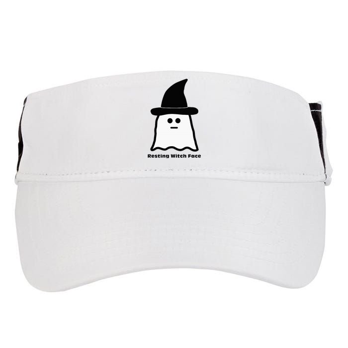 Resting Witch Face Funny Ghost Halloween Adult Drive Performance Visor