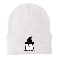 Resting Witch Face Funny Ghost Halloween Knit Cap Winter Beanie