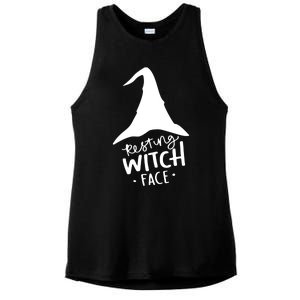 Resting Witch Face Gift Ladies PosiCharge Tri-Blend Wicking Tank