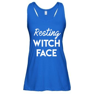 Resting Witch Face Cute Gift Ladies Essential Flowy Tank