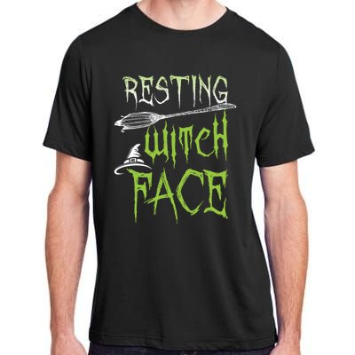 Resting Witch Face Party Gift Adult ChromaSoft Performance T-Shirt