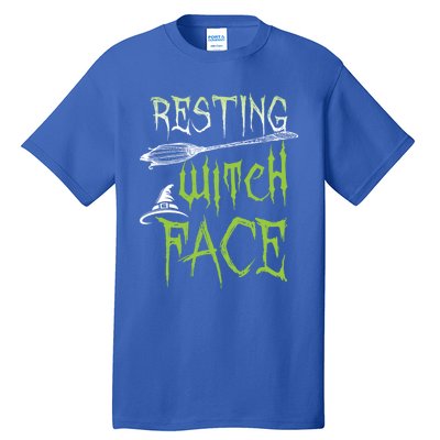 Resting Witch Face Party Gift Tall T-Shirt