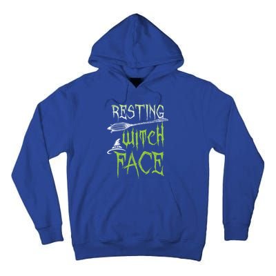 Resting Witch Face Party Gift Tall Hoodie