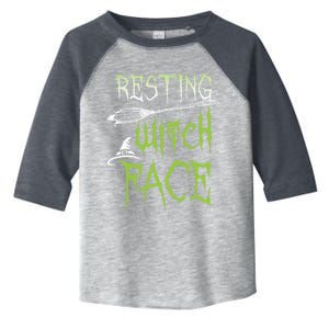 Resting Witch Face Party Gift Toddler Fine Jersey T-Shirt