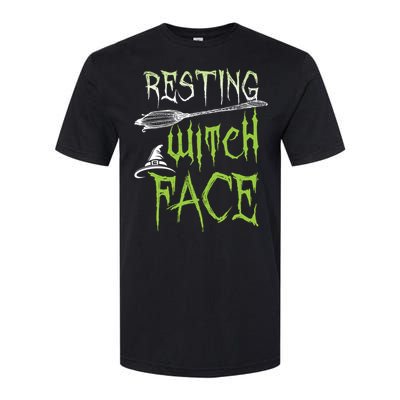 Resting Witch Face Party Gift Softstyle CVC T-Shirt