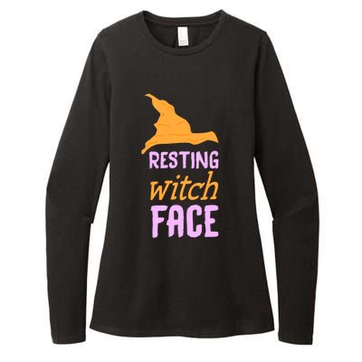 Resting Witch Face Gift Womens CVC Long Sleeve Shirt