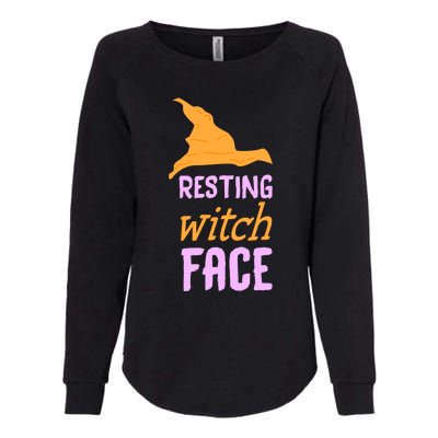 Resting Witch Face Gift Womens California Wash Sweatshirt