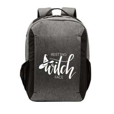 Resting Witch Face With Witch Hat Funny Halloween Design Funny Gift Vector Backpack